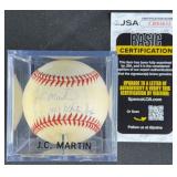 J.C. Martin "1959-1967 White Sox" Signed Baseball
