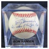 Ron Hansen "A.L. Rookie Of The Year 1960" Signed