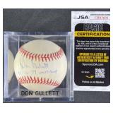 Don Gullett "75-76-77 World Champs" Signed Ball