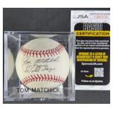 Tom Matchick "68 Tigers World Champs" Signed Ball