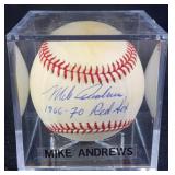 Mike Andrews "1966-70 Red Sox" Signed Baseball