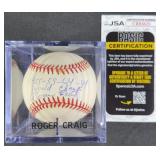 Roger Craig "1955-59-64-84 World Champs" Signed