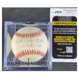 Ralph "Putsy" Caballiero "1950 Whiz Kids" Signed