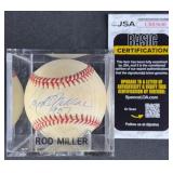 Rod Miller "1957" Signed Baseball w/ JSA COA