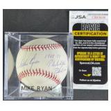 Mike Ryan "1968-73 Philadelphia Phillies" Signed