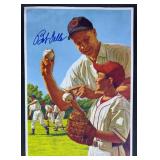 Bob Feller Signed 11" x 16