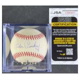 Bob Purkey Signed Baseball w/ JSA COA