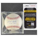 Hank Foiles "NLAS 1957" Signed Baseball