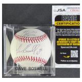 Dave Boswell "64-70 Twins" Signed Baseball