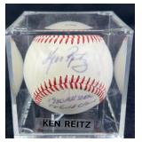Ken Reitz "1980 All-Star / 75ï¿½ Gold Glove" Signed