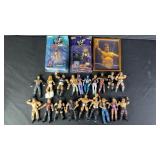 Wrestling Action Figures w/ NIP & Signed Photo
