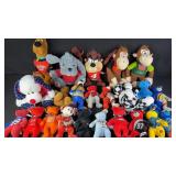 Collection Of Nascar Plush w/ Taz & Scooby Doo