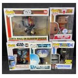 5pc Funko Pops w/ Michael Jordan & Star Wars