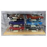9pc Maisto 1:18 Scale Die-Cast w/ Display Case