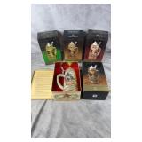 4pc Anheuser-Busch Limited Beer Steins