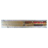 Five Customized Break Down Pool Cues