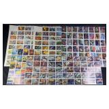 7pc Non-Sports Card Uncut Sheets