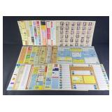 38pc 1950s-70s Chevy Dealer Promo Charts
