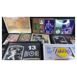 9pc Assorted Sports Displays+ w/ Larry Bird