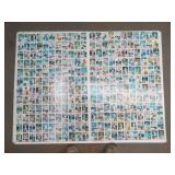 1983 Topps Baseball Error Back Master Sheet