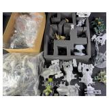 Assorted Large RPG Figures w/ Warhammer 40,000