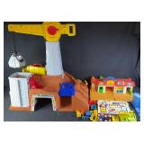 2pc Play Sets w/ Vintage Fisher Price