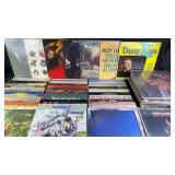 61pc Vintage Vinyl Records w/ Classic Rock