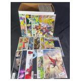 Short Box Of Comic Books w/ #1s & Variants