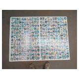1983 Topps Baseball Error Back Master Sheet
