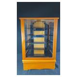 Rotating Collectibles Cabinet