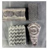 Antique Wallpaper Blocks