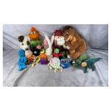 Assorted Plush w/ Rudolph & More