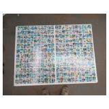 1983 Topps Baseball Error Back Master Sheet