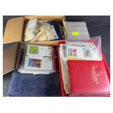 Collection Of Stamps & First Day Covers