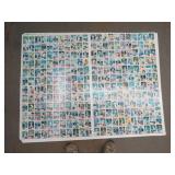 1983 Topps Baseball Error Back Master Sheet