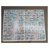 1983 Topps Baseball Error Back Master Sheet