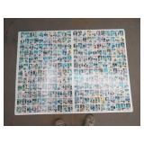 1983 Topps Baseball Error Back Master Sheet