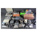 Collection Of Vintage Film & Digital Cameras