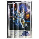 6pc 1977 Star Wars One Sheet Style C Reprints