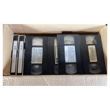 Collection Of Female Wrestling Line VHS Tapes