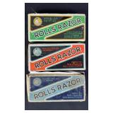 Vintage Rolls Razors w/ Boxes