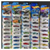 50pc Hot Wheels Die-Cast w/ T-Hunt & Super Cars