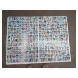 1983 Topps Baseball Error Back Master Sheet
