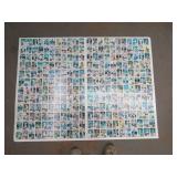 1983 Topps Baseball Error Back Master Sheet