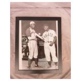 Framed Satchell Paige/Josh Gibson Photo Print