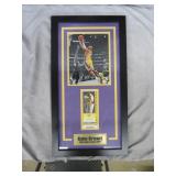 Framed Kobe Bryant Photo Display