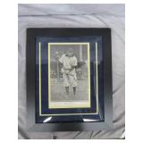 Framed 1905 Honus Wagner Supplement Photo