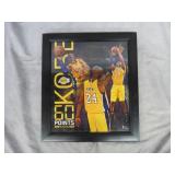 Framed Kobe Bryant 60 Point Game Photo Print