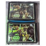 2pc 1977 Star Wars Vinyl Action Figure Cases