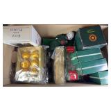 Large Lot Of Christmas Decor w/ Ornaments
